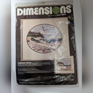 Dimensions Needlework cross stitch 3911 Summer Dunes, ocean seagulls